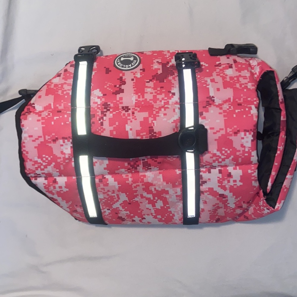Pink Dog Life Vest Jacket Vivaglory